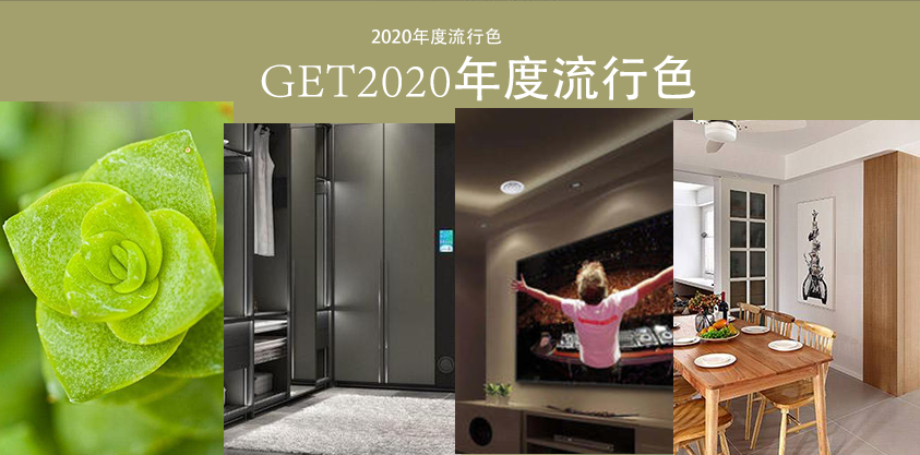 2020年秋冬流行色，板材花色你看好哪款？